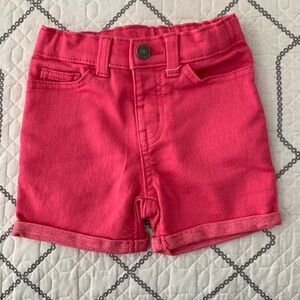 Okie & dokie | baby girl | 2T| pink jean short